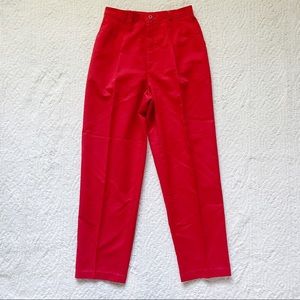 VINTAGE LEVI'S RED TROUSER PANTS